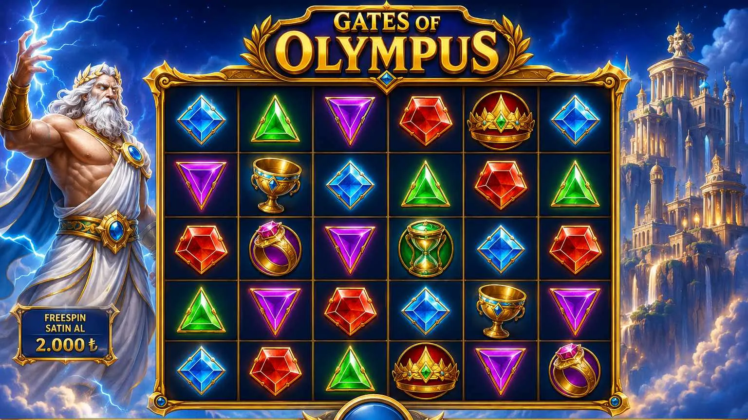 Temel kurallar ve tema – Gates of Olympus temel oyunu