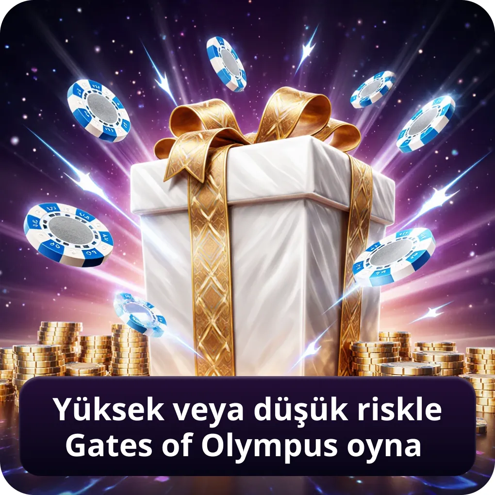 Yüksek veya düşük riskle Gates of Olympus oyna
